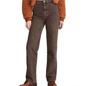 Pacsun Brown Boyfriend Carpenter Pants